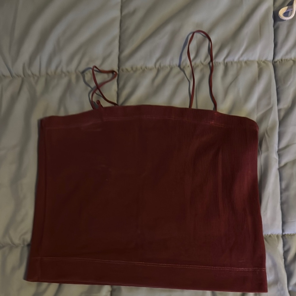 Elegant Burgundy Women's Top